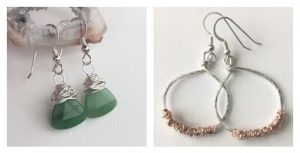 Wire Wrapped Earrings