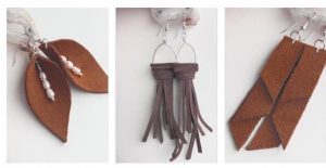 Leather Earrings